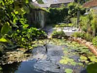 Garden Barn from the fishpond
